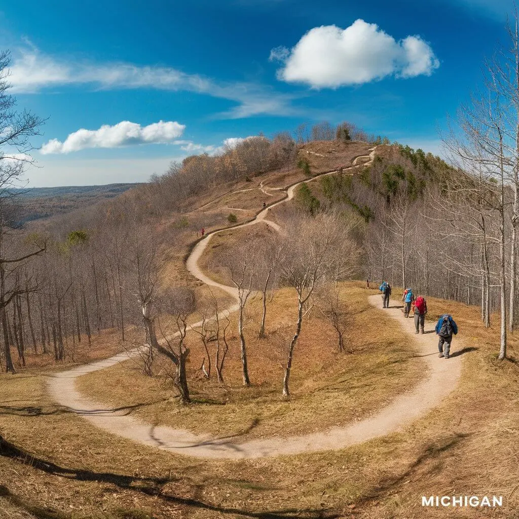 Hiking in Michigan